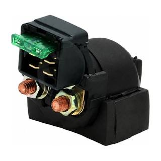 Relay Relevador Arranque Titan150, 200, VortX200 18-20, Yamaha FZ16, Ybr125 12V Con Porta Fusible Monito Motoking
