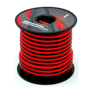 Cable Calibre 18 Instalacion Electrica Doble Bicolor Negro Rojo (Se Vende X Metro) Rollo 15 mts