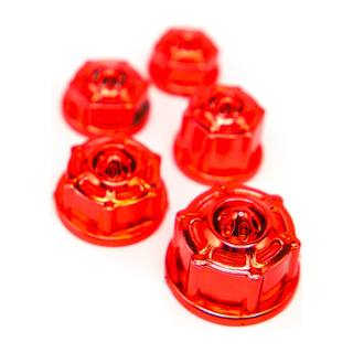 Tapas O Cubiertas Protectoras Para Tornillo Kit Color Rojo Tipo Cupula