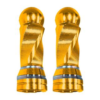 Tapon Valvula Aire En Forma Redonda Dorado