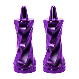 Tapon Valvula Aire En Forma Espiral Purpura
