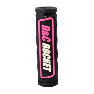 Hule De Pedal De Arranque Negro/Rosa