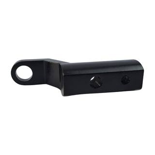 Base o Soporte de Faros Auxiliares Base Plana Para Atornillar y Cilindrica Para Abrazadera Color Negro