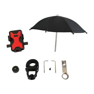 Soporte Porta Celular Con Sombrilla Base Manubrio Abrazadera