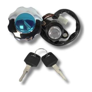 Switch Completo Vn Xpress150, Xpress170 Switch 6 Cables, 2 Hoyos Con Tapon de Gasolina