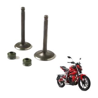 Valvulas De Motor Vortx300 17-23, Vortx300R 21-23 Calidad Gold (Iron Box)