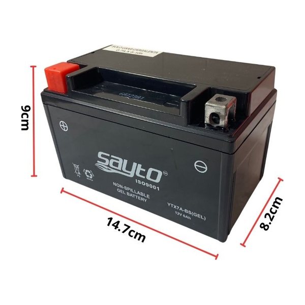 Batería YTX7A-BS de gel Sayto