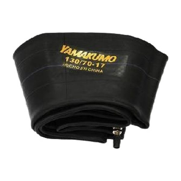 Camara 130/70-17 = 140/70-17 = 5.10-17= 4.50-17 TR4 Hule Natural Yamakumo 150Z, 200Z, Rt200, Sptfire