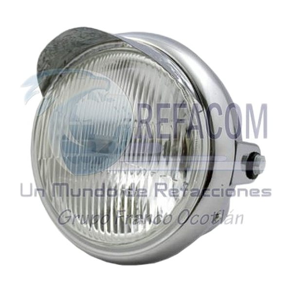 Faro Delantero Chopper Honda Con Bisel