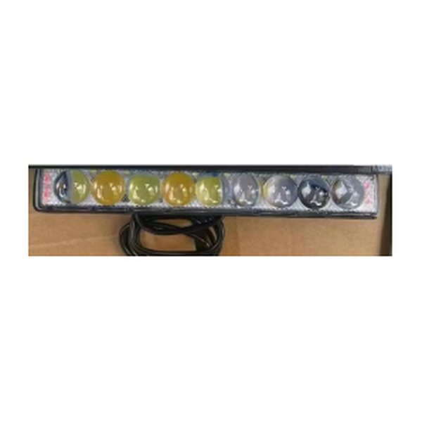 Barra Led 9 Lupas 12-80V 18W Alta Intensidad (Policia)