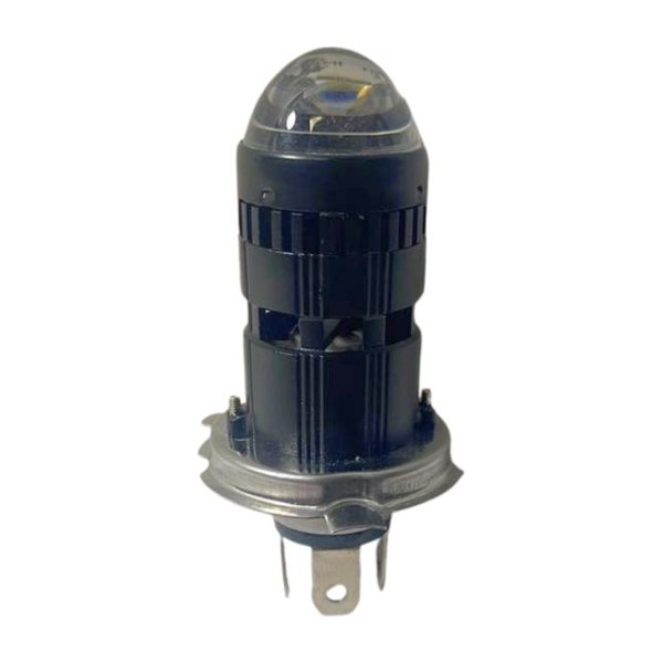 Foco Led H4 Lupa Nueva Generacion Luz Blanca 4500 Lumen Con Ventilador 9-24V 30/45W DC-AC