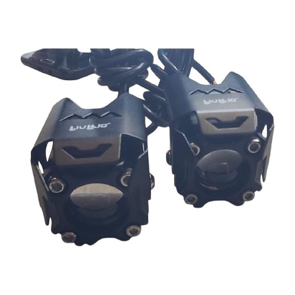 Faro Auxiliar Lupa 12-80V 15W Carcasa De Metal Luz Fija Blanca/AmbarFaro Auxiliar Lupa 12-80V 15W Carcasa De Metal Luz Fija Blanca/Ambar