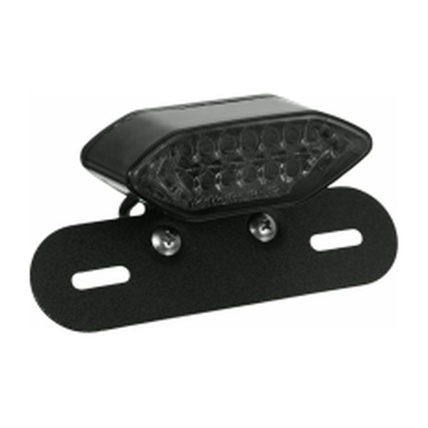 Calavera Stop De Led Tipo Ft125, Ft150 Grafito, Vn Xpress150, Lithium150, Ryder150 3.0, Dt125, Ft110 Rojo-Amarillo Con Portaplaca