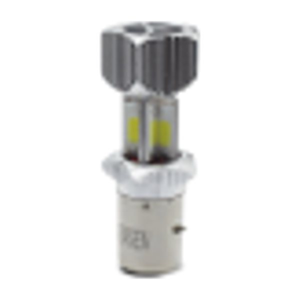 Foco Led Bola Tornillo 10 Caras Plata