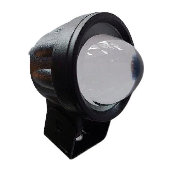 Faro Auxiliar Ojo De Aguila Con Lupa Y Luz Blanca Y Amarilla