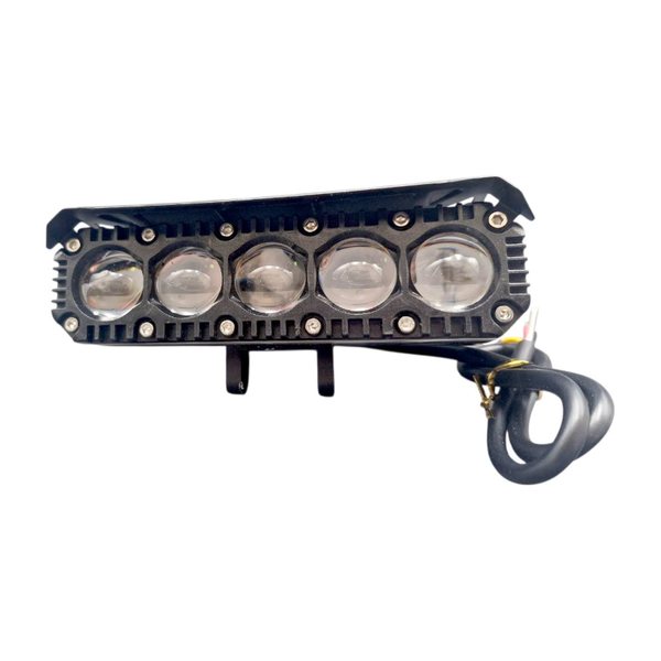 Barra Led 4 Lupas Ojos De Demonio Amarillo/Blanco/Azul