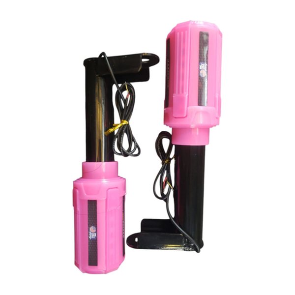 Slider Universal 2 Piezas Rosa Con Luz Led
